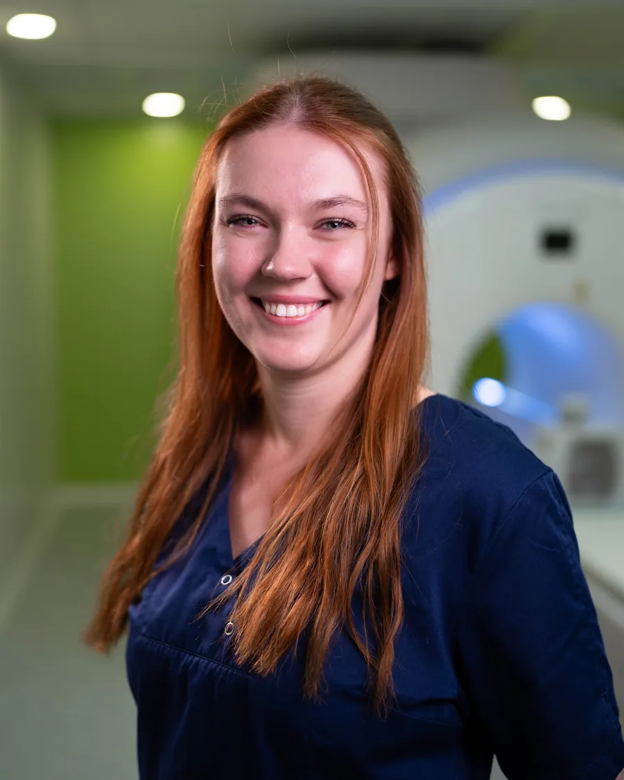 Eine Kollegin der Radiologie an der Marienkirche